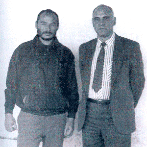 Профессор Евгений Самовичев (справа) встречался с Джумагалиевым