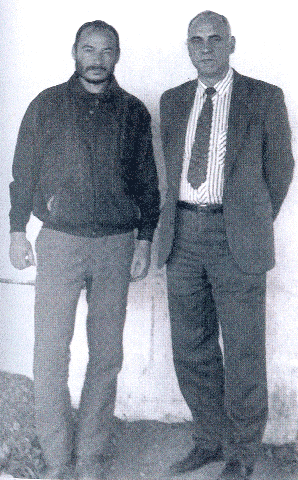 Профессор Евгений Самовичев (справа) встречался с Джумагалиевым.